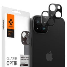 Spigen Glass Optik 2 Pack, black - iPhone 15/15 Plus/14/14 Plus