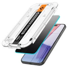 Spigen Glass EZ Fit (Privacy) 2 Pack, ansparency - iPhone 15