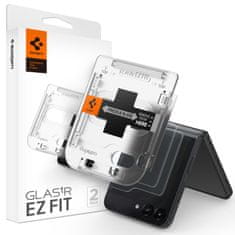 Spigen Glass EZ Fit Cover 2 Pack ansparency - Samsung Galaxy Z Flip5