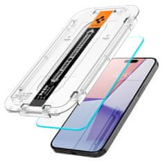 Spigen Glass EZ Fit 2 Pack, ansparency - iPhone 15 Pro Max