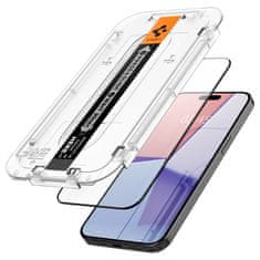 Spigen Glass EZ Fit 2 Pack, FC Black - iPhone 15 Pro