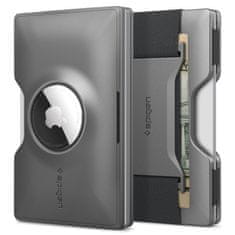 Spigen Wallet S Card Holder with Card Key Ring, gunmetal - AirTag