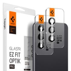 Spigen Glass EZ Fit Optik Pro Black 2 Pack - Samsung Galaxy S23 FE