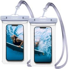 Spigen Aqua Shield WaterProof Case A601 2 Pack, aqua blue