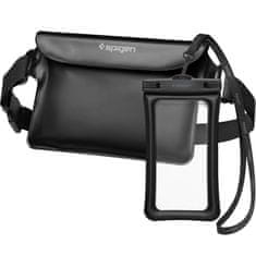 Spigen Aqua Shield WaterProof Floating Case + WaterProof Waist Bag A621 Set, black