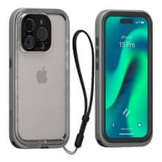 Catalyst Total Protection Case, titanium gray - iPhone 15 Pro