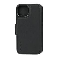 Decoded Leather Detachable Wallet, black - iPhone 15