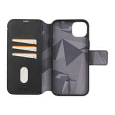 Decoded Leather Detachable Wallet, black - iPhone 15 Plus