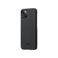 Pitaka MagEZ 4 600D case, black/grey twill - iPhone 15