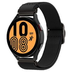 Spigen Lite Fit Watch Band, black - Galaxy Watch 20mm (Galaxy Watch 5/5 Pro/4/4 Classic/3(41mm)/Act2