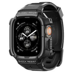 Spigen Rugged Armor Pro, black - Apple Watch Ula 2/Ula 49mm