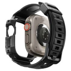 Spigen Rugged Armor Pro, black - Apple Watch Ula 2/Ula 49mm