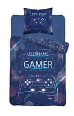 Ljubki dom Dětské povlečení Username Gamer