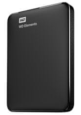 WD western digital wd elements prenosni zunanji trdi disk 2000 gb črn