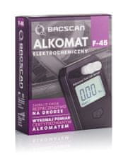 slomart Bacscan f-45 alkoholni tester 0 - 4 % črn