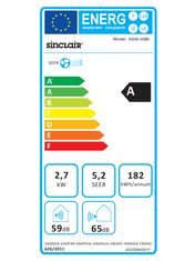 okenska klimatska naprava ASW-09BI 2,7 kW hlajenja