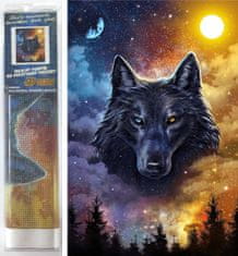 Norimpex Diamantna slika Dark Wolf 30x40cm