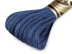 Bombažna vezeninska preja DMC Mouliné Spécial Cotton - Patriot Blue