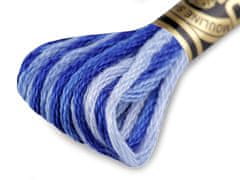 Bombažna vezeninska preja DMC Mouliné Spécial Cotton - Dazzling Blue