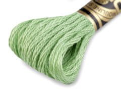 Bombažna vezeninska preja DMC Mouliné Spécial Cotton - zelena st.