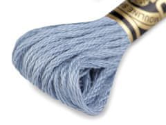 Bombažna vezeninska preja DMC Mouliné Spécial Cotton - Misty Blue