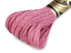 Bombažna vezeninska preja DMC Mouliné Spécial Cotton - roza st.