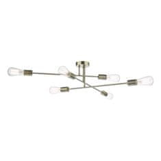 shumee Stropna svetilka Neve 6 Light Flush Antique Brass