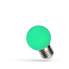 shumee Led krogla E-27 230V 1W zeleni spekter LED
