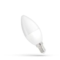 shumee LED sveča E-14 230V 6W Cw zatemnjen spekter LED