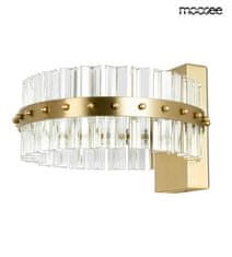 shumee MOOSEE SATURNUS WALL zlata stenska svetilka - LED, kristal, brušeno jeklo