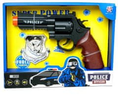 Mac Toys Policijska pištola z značko