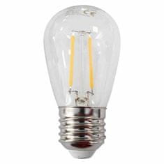 shumee LED žarnica z žarilno nitko 1W ST45 E27 2700K plastika
