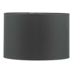 shumee Kelso Black Cotton Drum Shade 38 cm