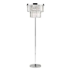 shumee Talna svetilka Angel 6 Light Polished Chrome Crystal