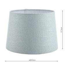 shumee Laura Ashley Bacall Linen Empire Drum Shade Duck Egg Blue 25 cm/10 palcev