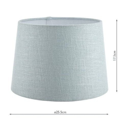 shumee Laura Ashley Bacall Linen Empire Drum Shade Duck Egg Blue 25 cm/10 palcev