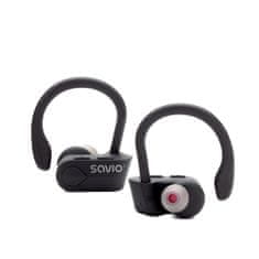 SAVIO savio tws-03 brezžične slušalke bluetooth, črne