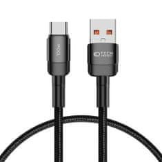 Tech-protect Ultraboost Evo kabel USB / USB-C 100W 5A 0.5m, črna