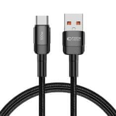 Tech-protect Ultraboost Evo kabel USB / USB-C 100W 5A 1m, črna