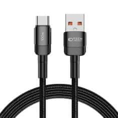 Tech-protect Ultraboost Evo kabel USB / USB-C 100W 5A 2m, črna