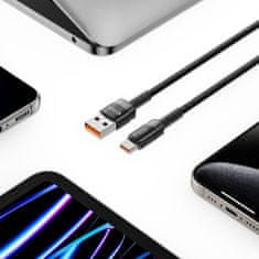 Tech-protect Ultraboost Evo kabel USB / USB-C 100W 5A 25cm, črna