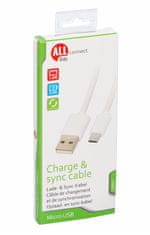 ALLRIDE Connect Polnilni kabel micro USB, 120 cm
