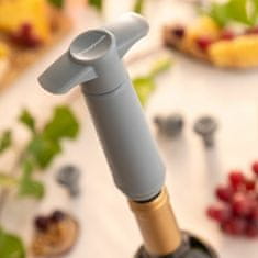 InnovaGoods Vakuumska črpalka in zamaški za vino Winuum InnovaGoods (4 pokrovčki) 