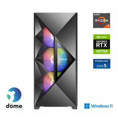 Anni Gamer Extreme namizni računalnik, R7-7700X, 32GB, SSD2TB, RTX4070 Super, W11H (G8-1009-W)