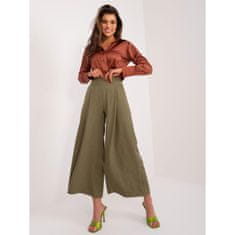 ITALY MODA Ženske hlače MINAI khaki DHJ-SP-7723.09_405714 XL