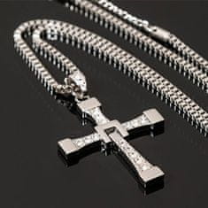 Netscroll Moška verižica s križem, CrossNecklace