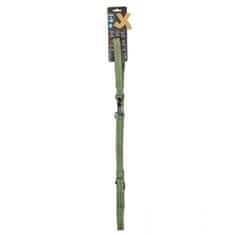 Duvo+ EXPLORER Ultimate sprehajalni vodnik 130 cm – 25 mm zelen