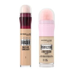 Maybelline Instant Anti-Age Perfector 4-In-1 Glow Set puder 20 ml Odtenek 01 Light + korektor 6,8 ml Odtenek 01 Light