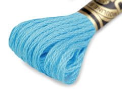 Bombažna vezeninska preja DMC Mouliné Spécial Cotton - Baby Blue