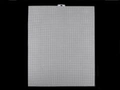 Plastična pločevinka / mreža tapico 26x33,5 cm - bela